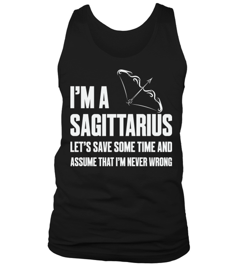 Sagittarius Facts Astrology Quote Tank Top Unisex