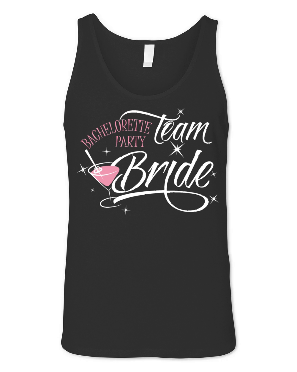 bachelorette party team bride Unisex Jersey Tank