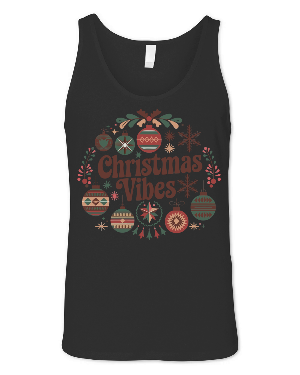 Christmas Vibes 11 Unisex Jersey Tank