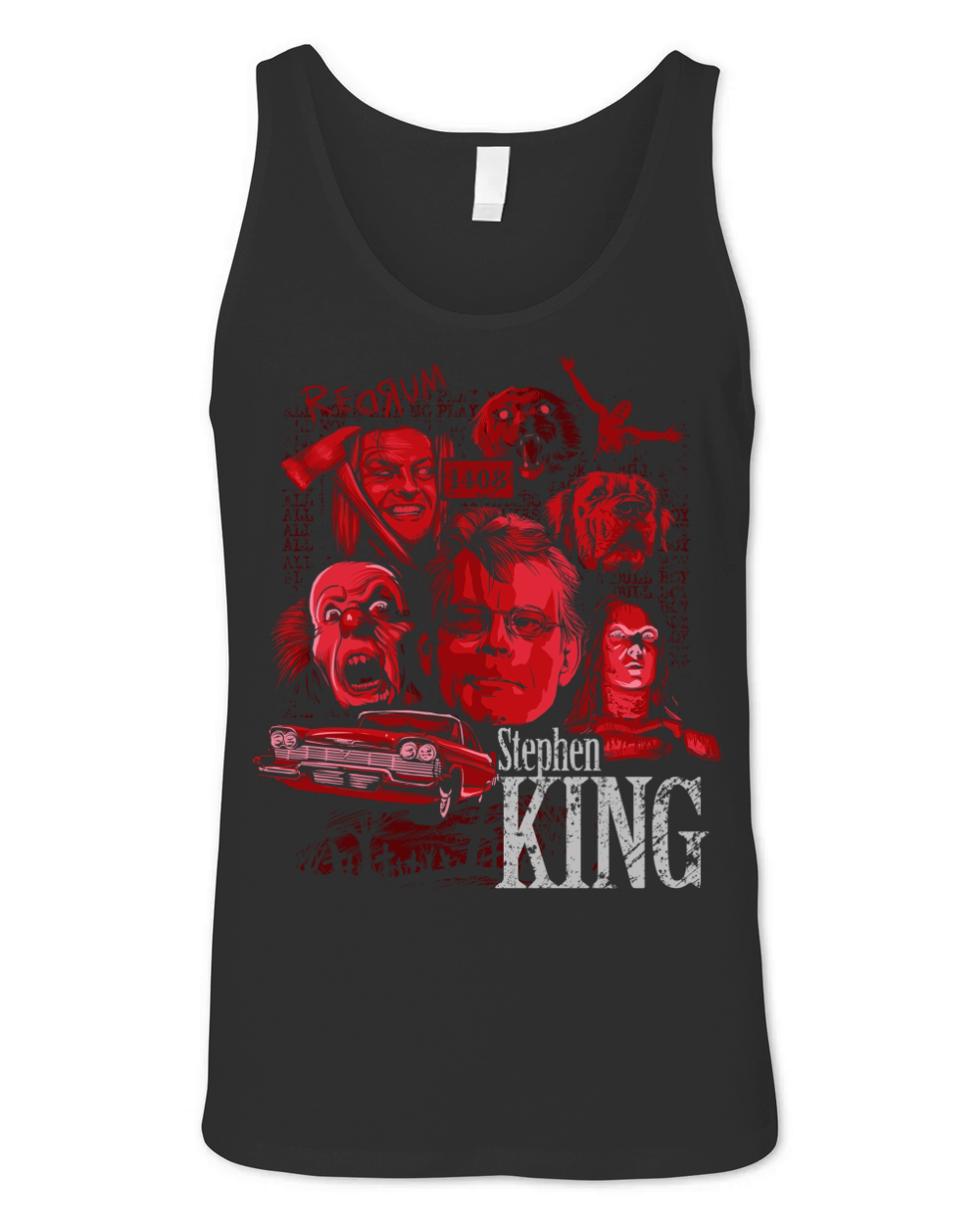 Halloween Allstar Team By Horror King Gift Unisex Jersey Tank