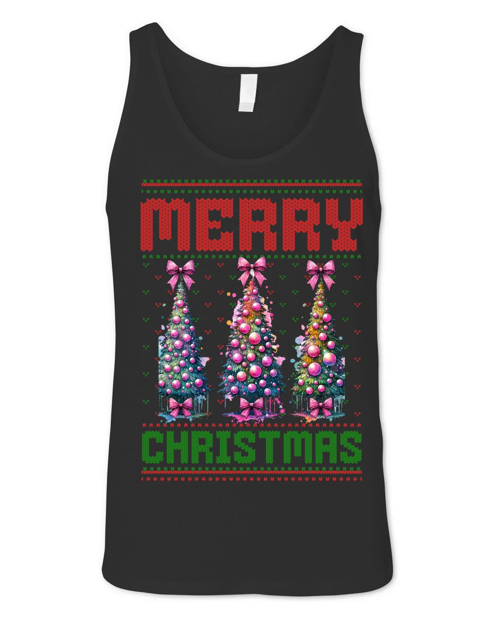 Merry christmas 50 11 Unisex Jersey Tank