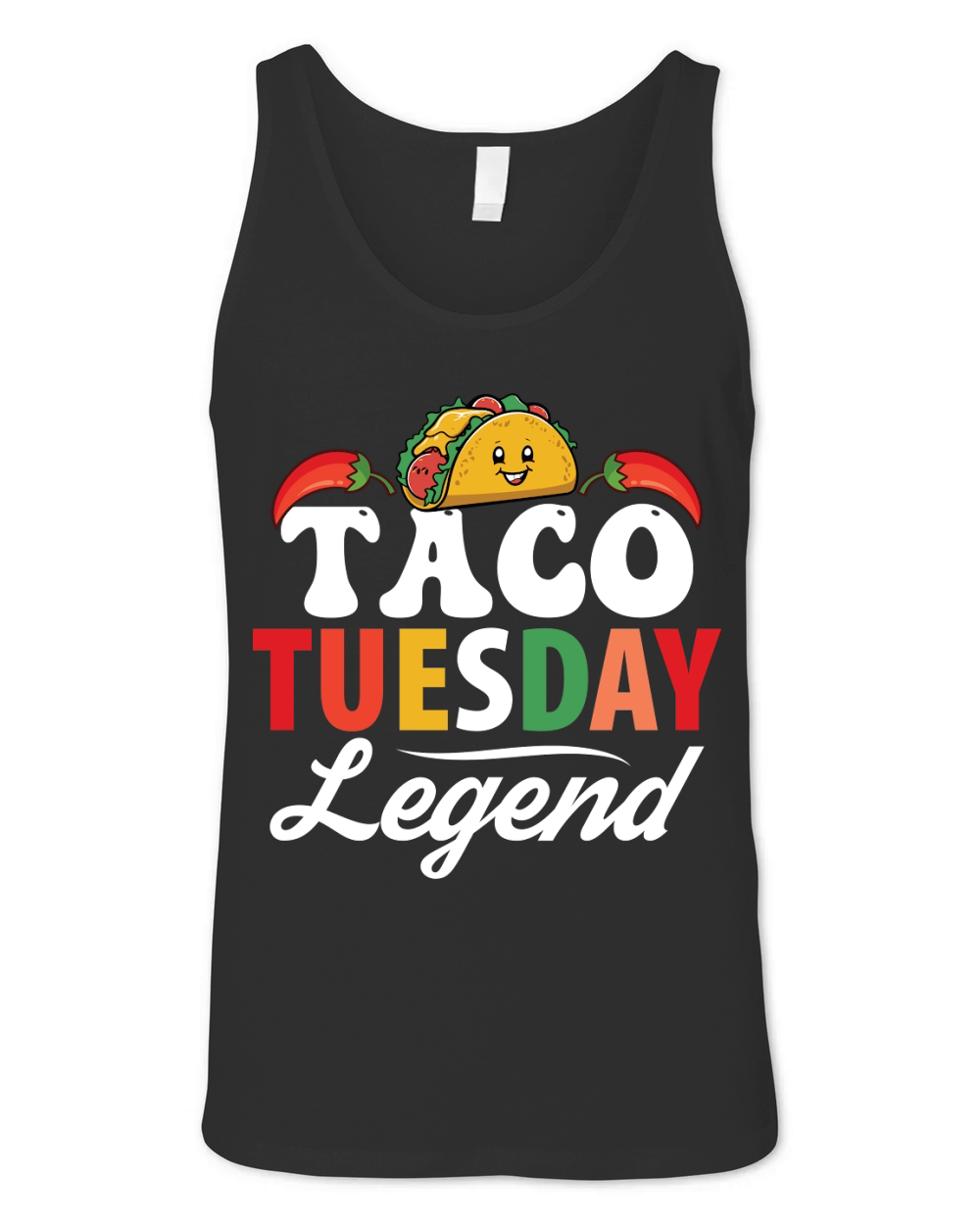 Taco Tuesday Legend Unisex Jersey Tank