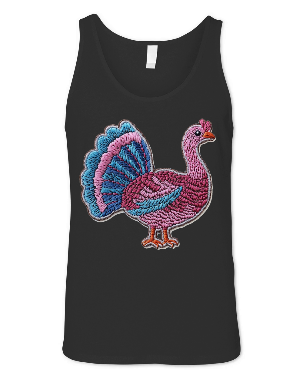 Thanksgiving Funny Turkey 18 Unisex Jersey Tank