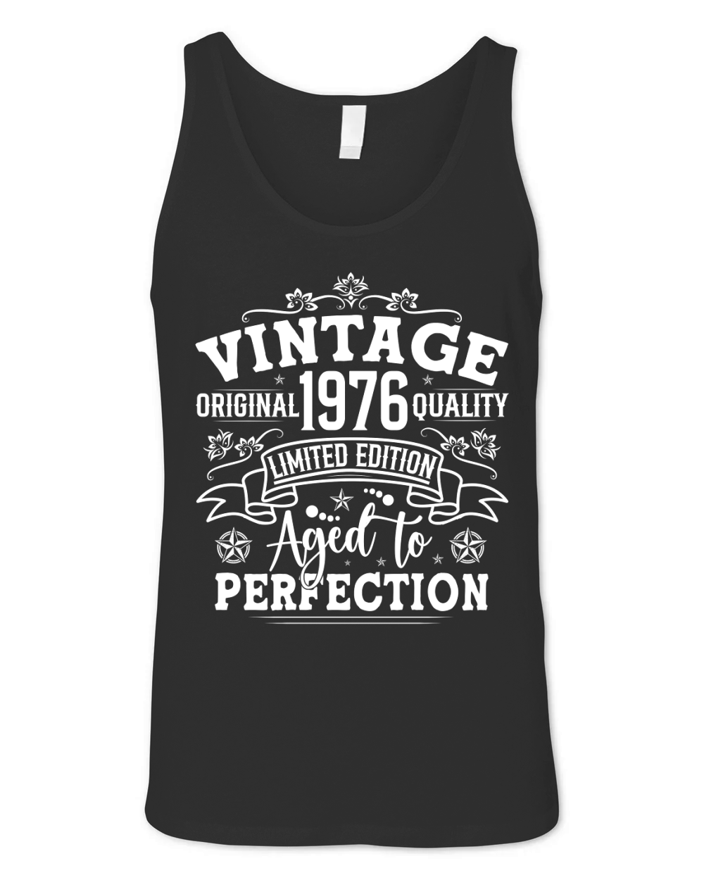 Vintage Birthday TShirt Design Bundle 1976 Unisex Jersey Tank
