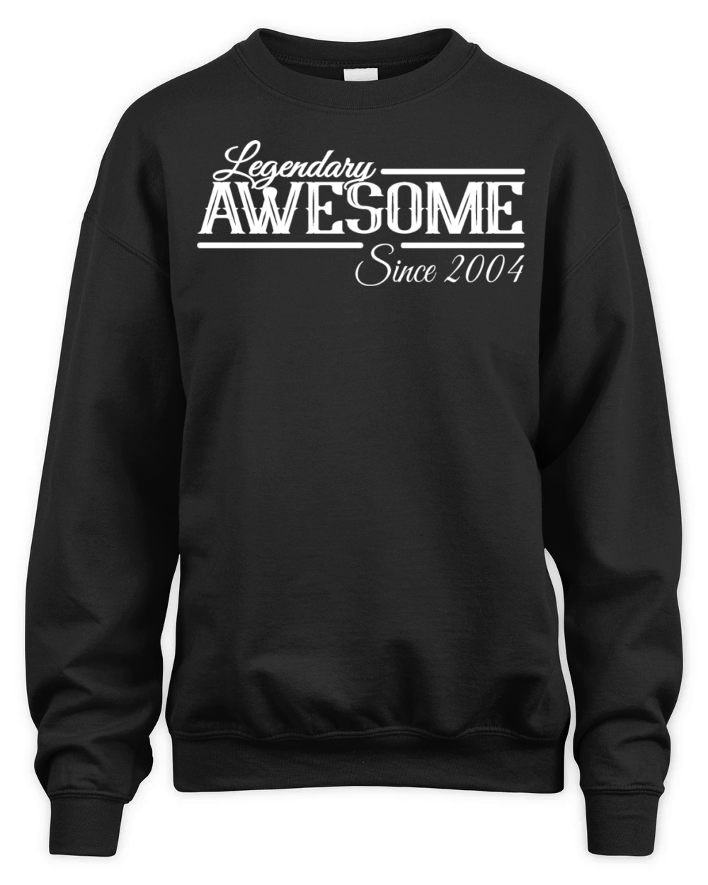 Awesome Legendary 2004 birthday sayings Unisex Premium Crewneck Sweatshirt