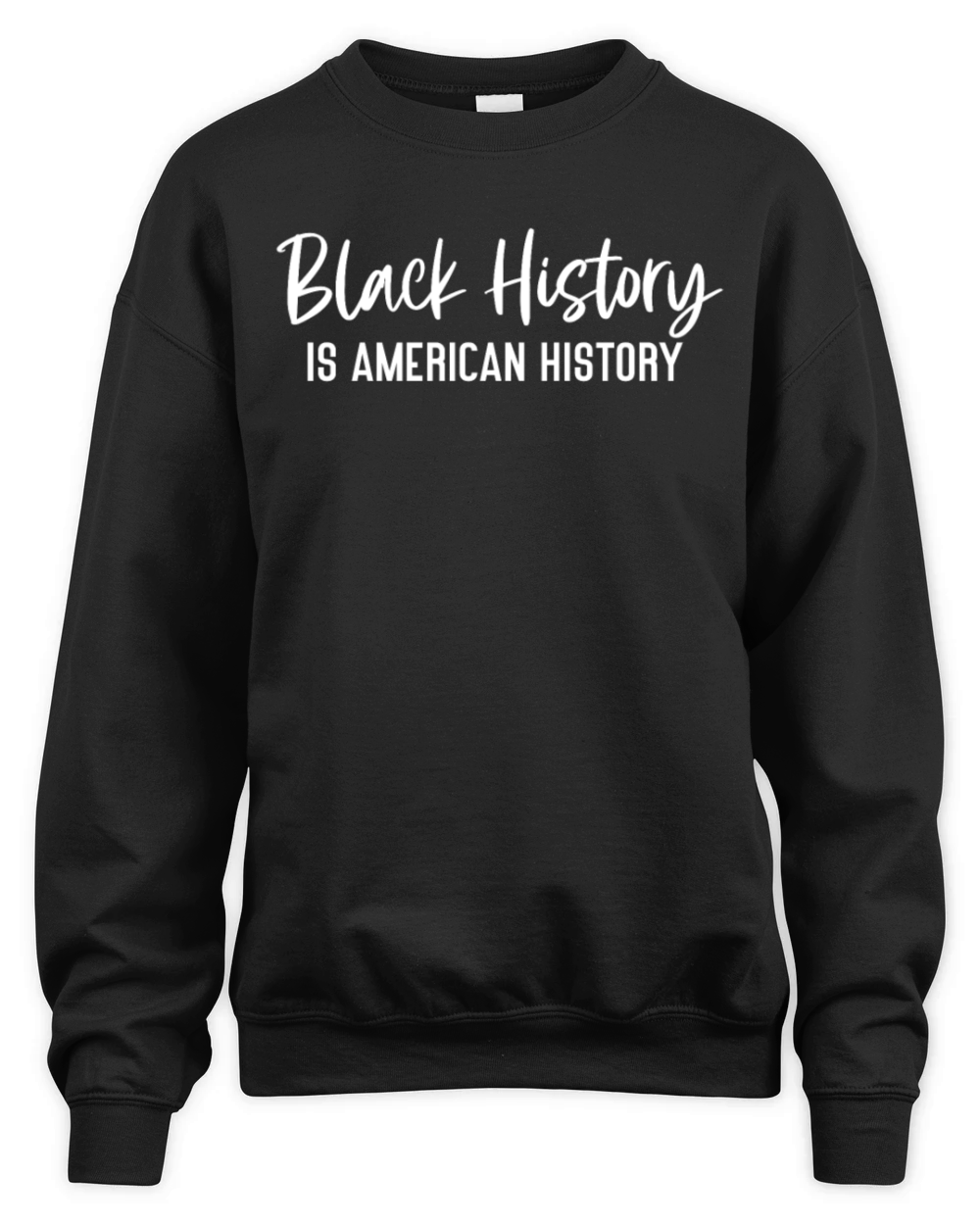 Black History Is American History Unisex Premium Crewneck Sweatshirt