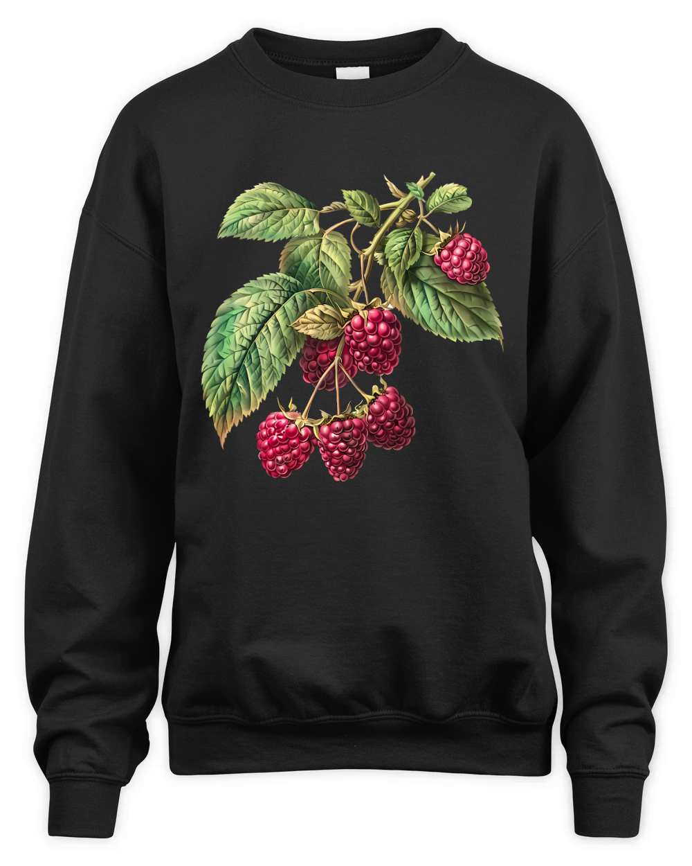 Blueberries Vintage Fruit Unisex Premium Crewneck Sweatshirt
