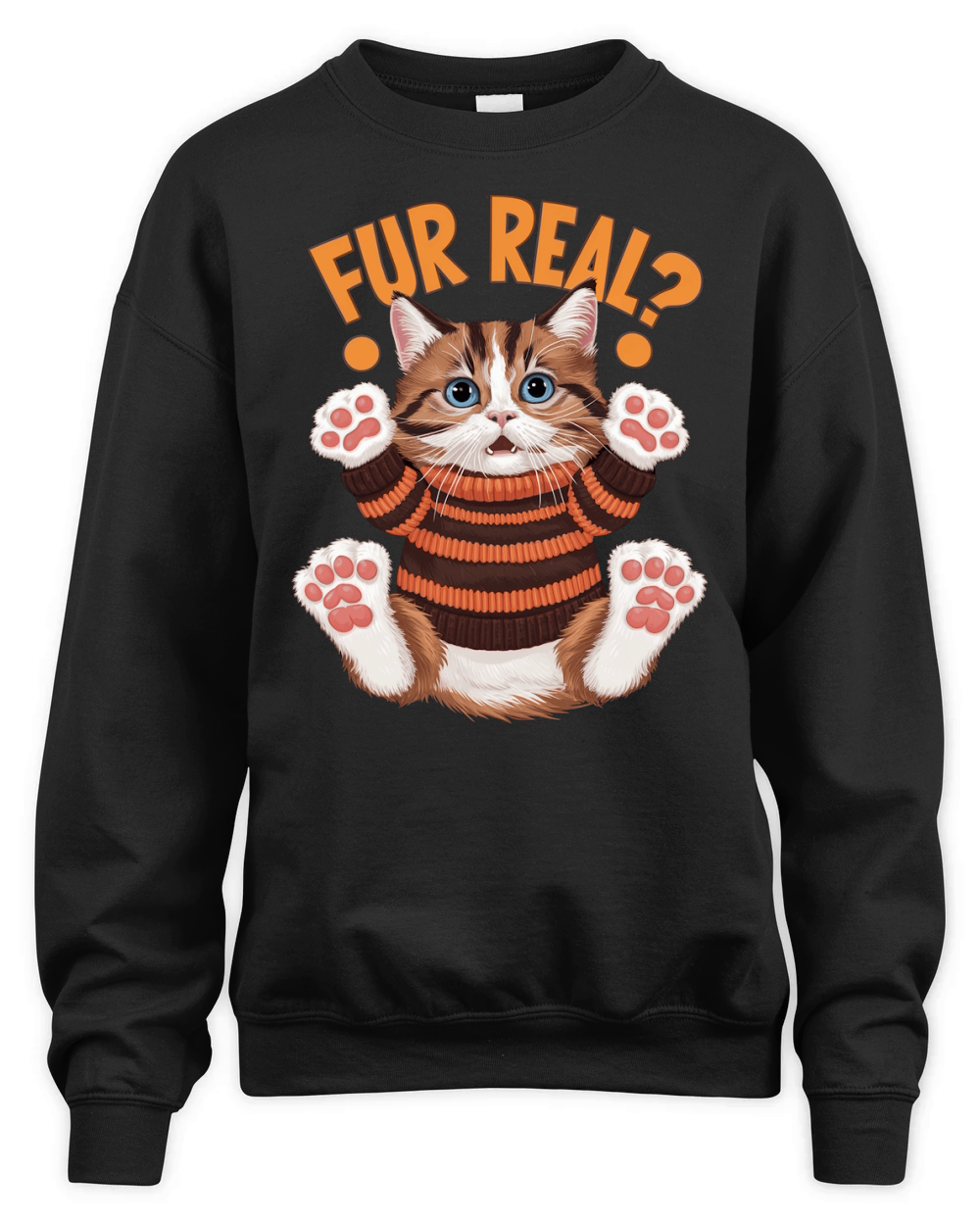 Fur real Unisex Premium Crewneck Sweatshirt