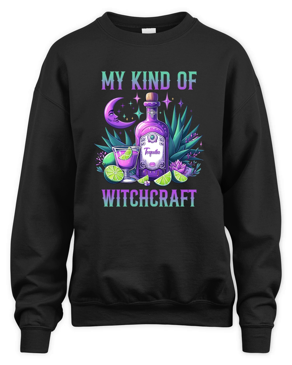 My Kind of Witchcraft Halloween Unisex Premium Crewneck Sweatshirt