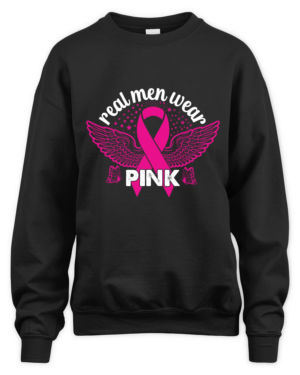 Real Men Wear Pink Unisex Premium Crewneck Sweatshirt