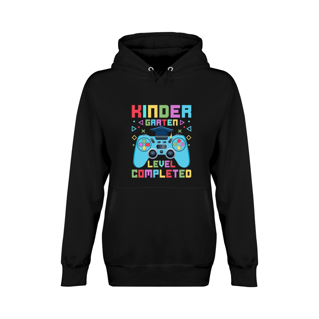 Kindergarten Level Completed Unisex Premium Pullover Hoodie