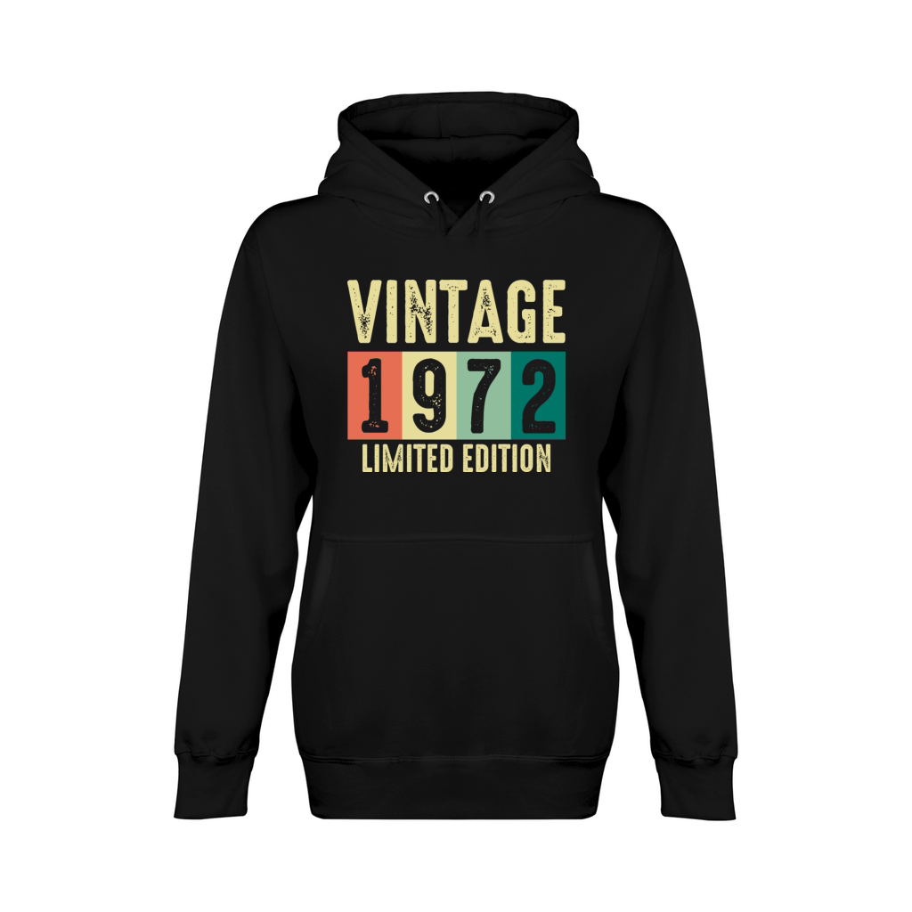 Vintage 1972 - 50 years old - 50th birthday gift Unisex Premium Pullover Hoodie