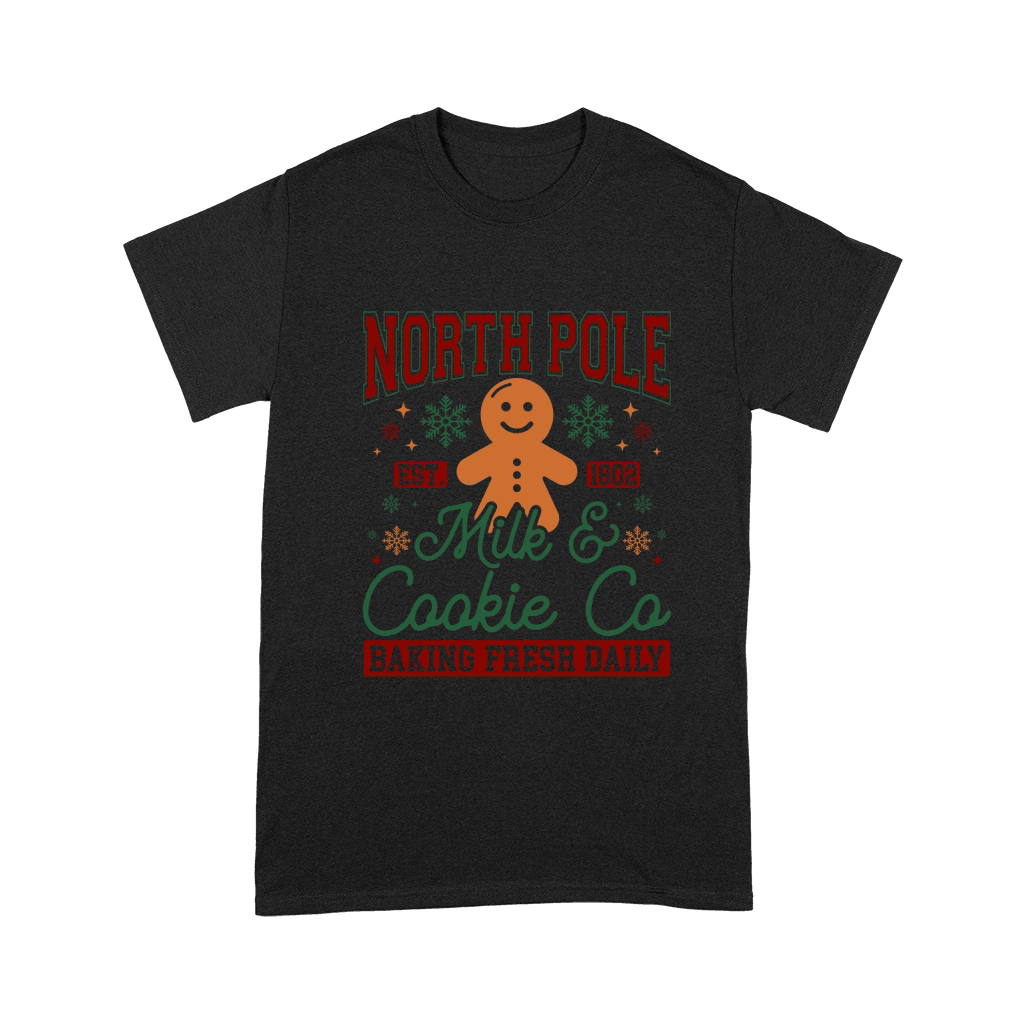 1 North Pole Est 1802 Milk & Cookie Co Baking Fresh Daily (color) Unisex T-Shirt