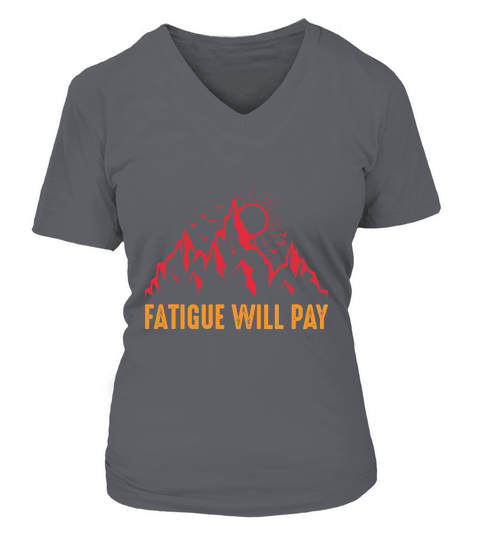 Excellent Fatigue Will pay V-neck T-Shirt Woman