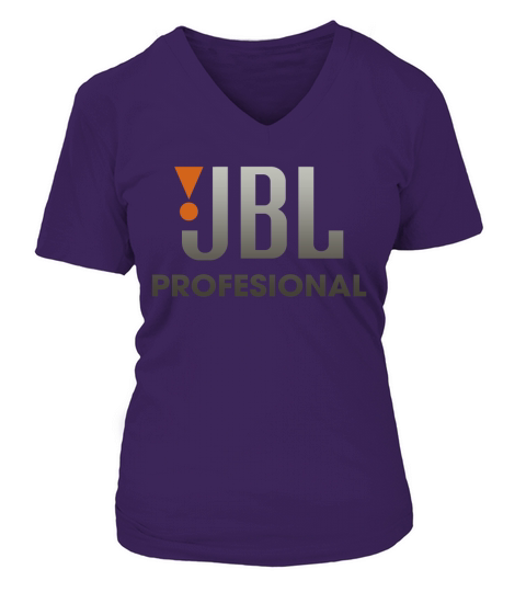JBL Logo Vintage T-Shirt V-neck T-Shirt Woman