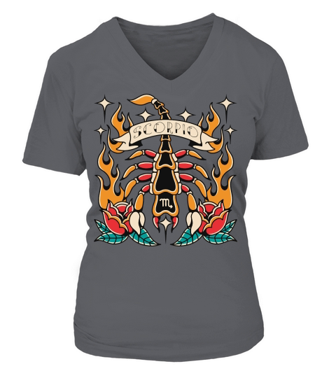 Scorpio V-neck T-Shirt Woman