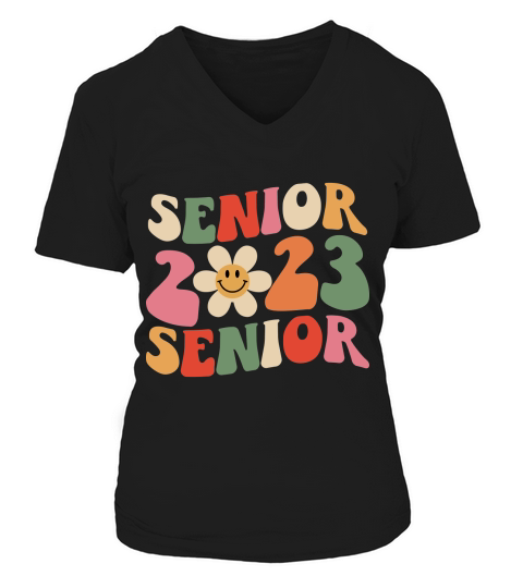 SENIOR 2023 SENIOR V-neck T-Shirt Woman