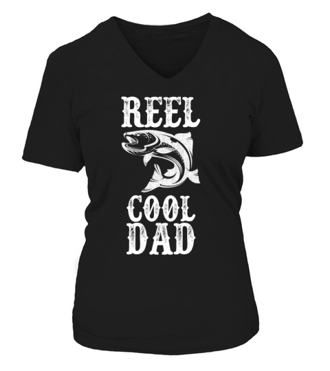 Vintage Fishing Gifts V-neck T-Shirt Woman