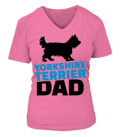 Yorkshire Terrier V-neck T-Shirt Woman