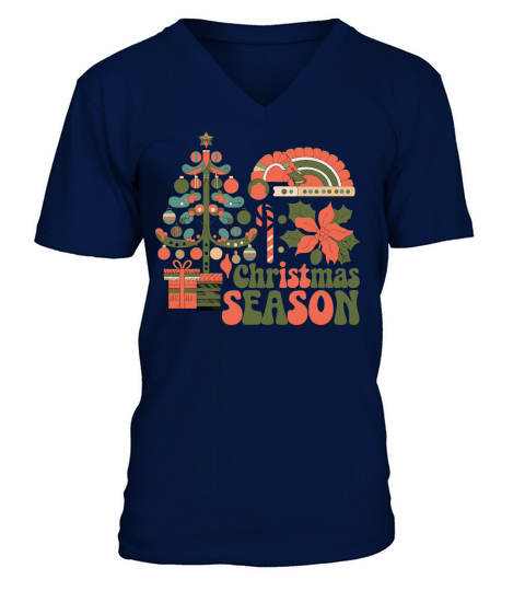 Christmas Season 32 V-Neck T-shirt
