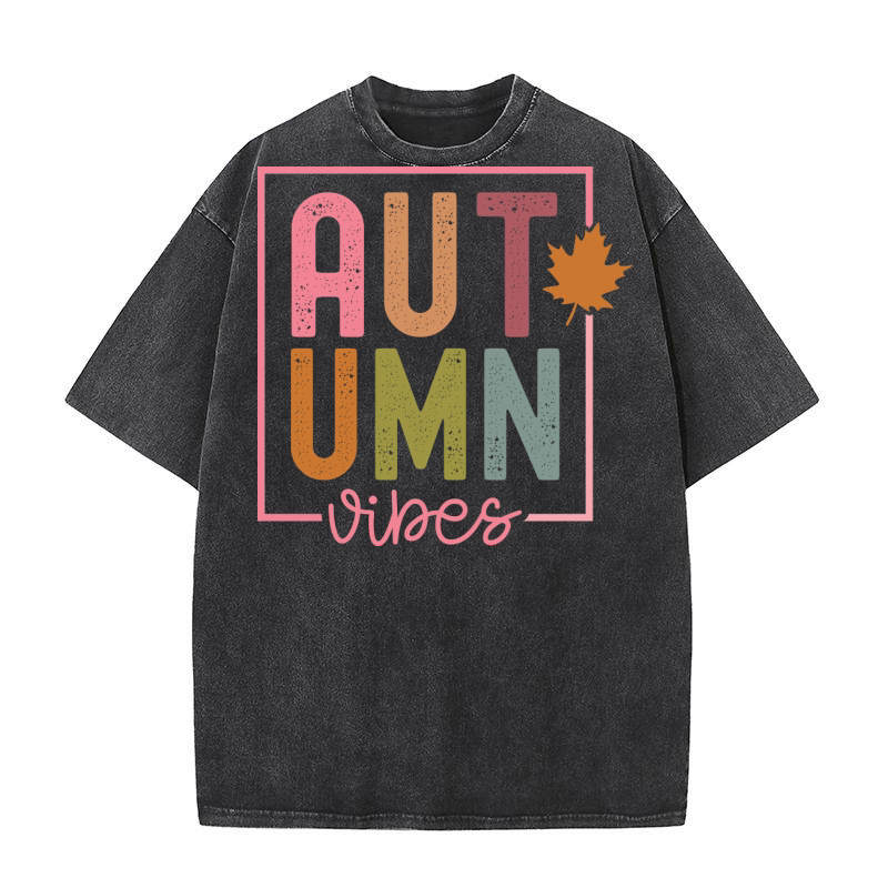 autumn vibes Washed T-Shirt