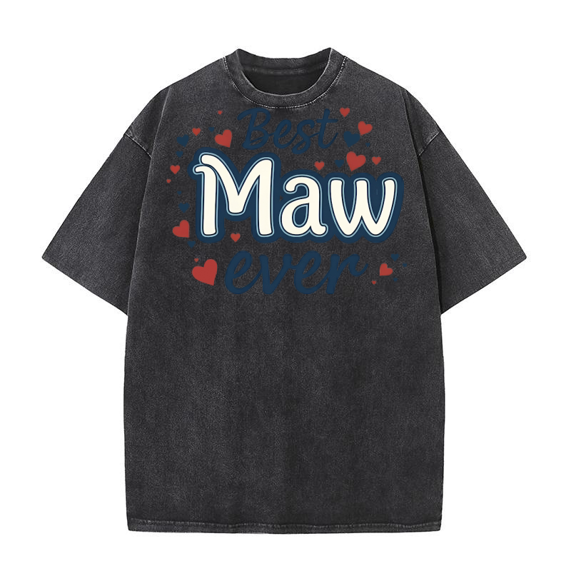 Best maw ever Washed T-Shirt