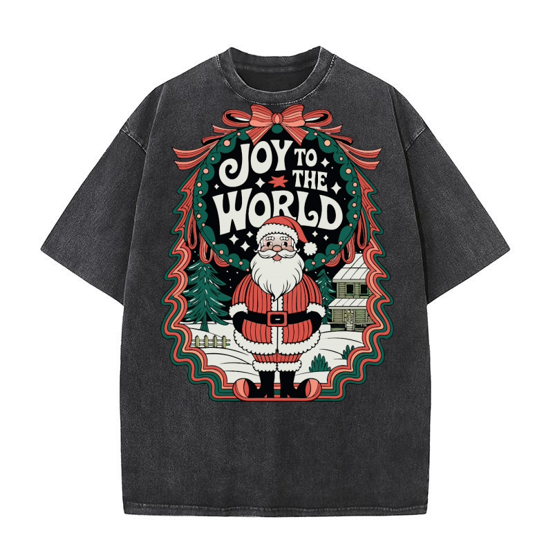 Joy To The World Washed T-Shirt