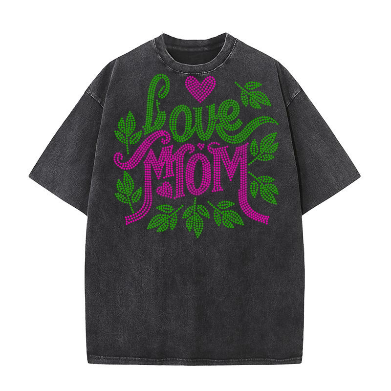 Love mom 1.01 Washed T-Shirt