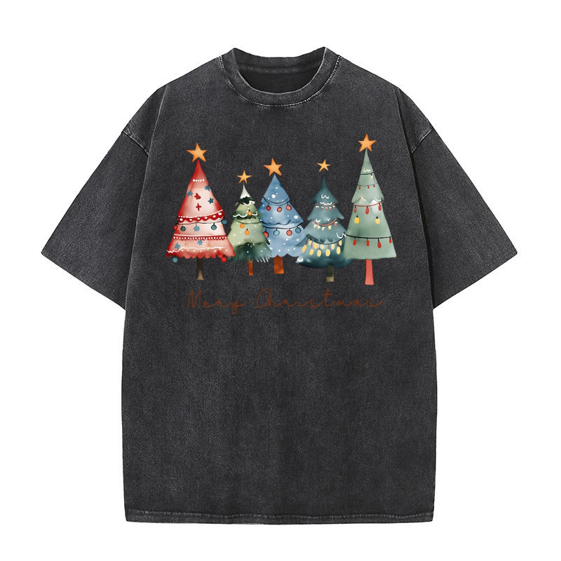 Merry christmas 44 09 Washed T-Shirt