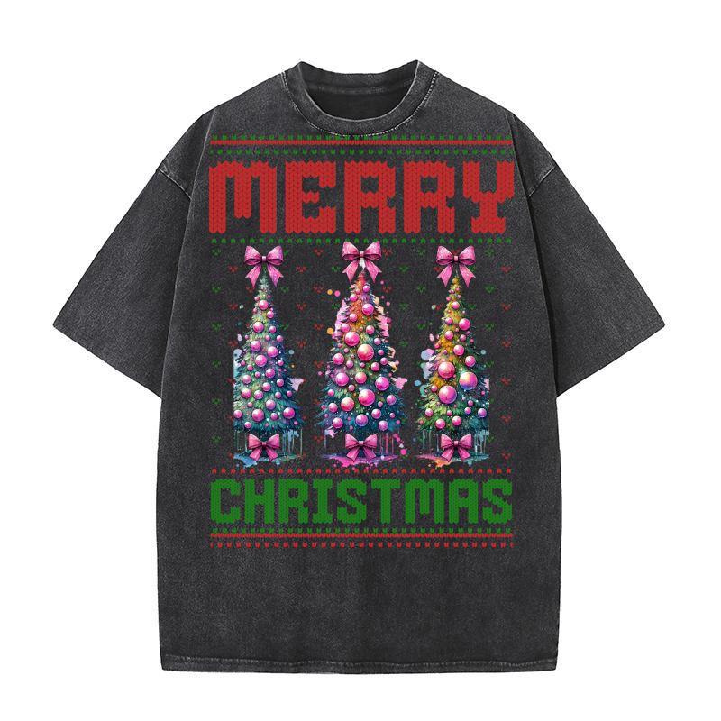 Merry christmas 50 11 Washed T-Shirt