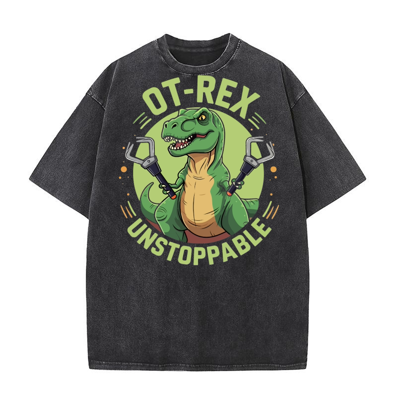 OT Rex unstoppable Washed T-Shirt