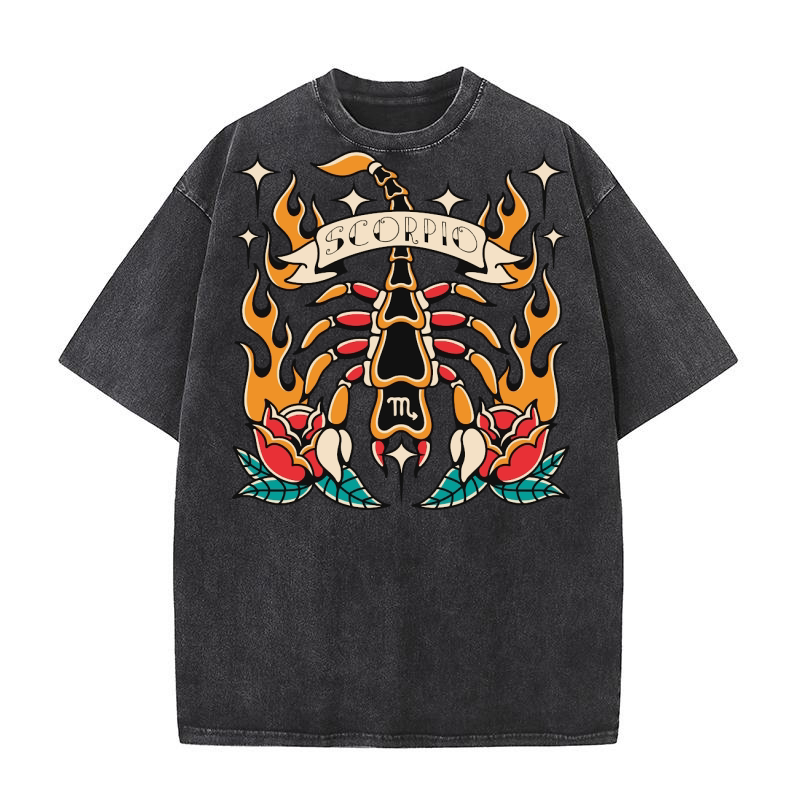 Scorpio Washed T-Shirt