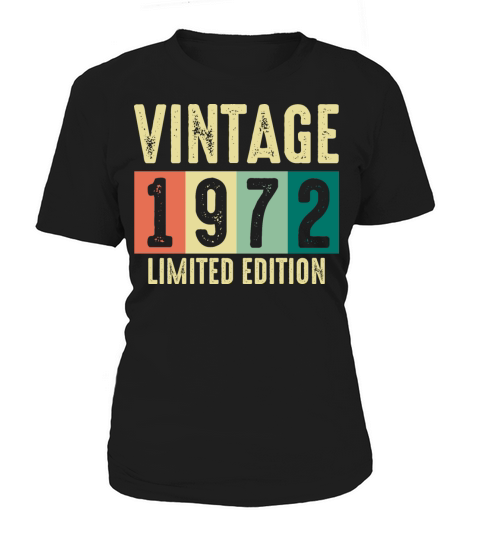 Vintage 1972 - 50 years old - 50th birthday gift Women's T-Shirt