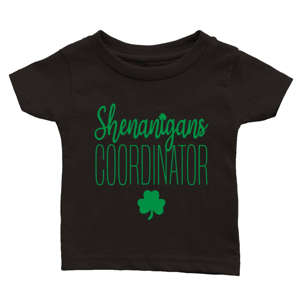 Shenanigans Coordinator Irish Teacher Classic Baby Crewneck T-shirt