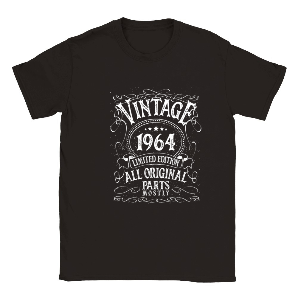 1964 Birthday Vintage Classic Kids Crewneck T-shirt