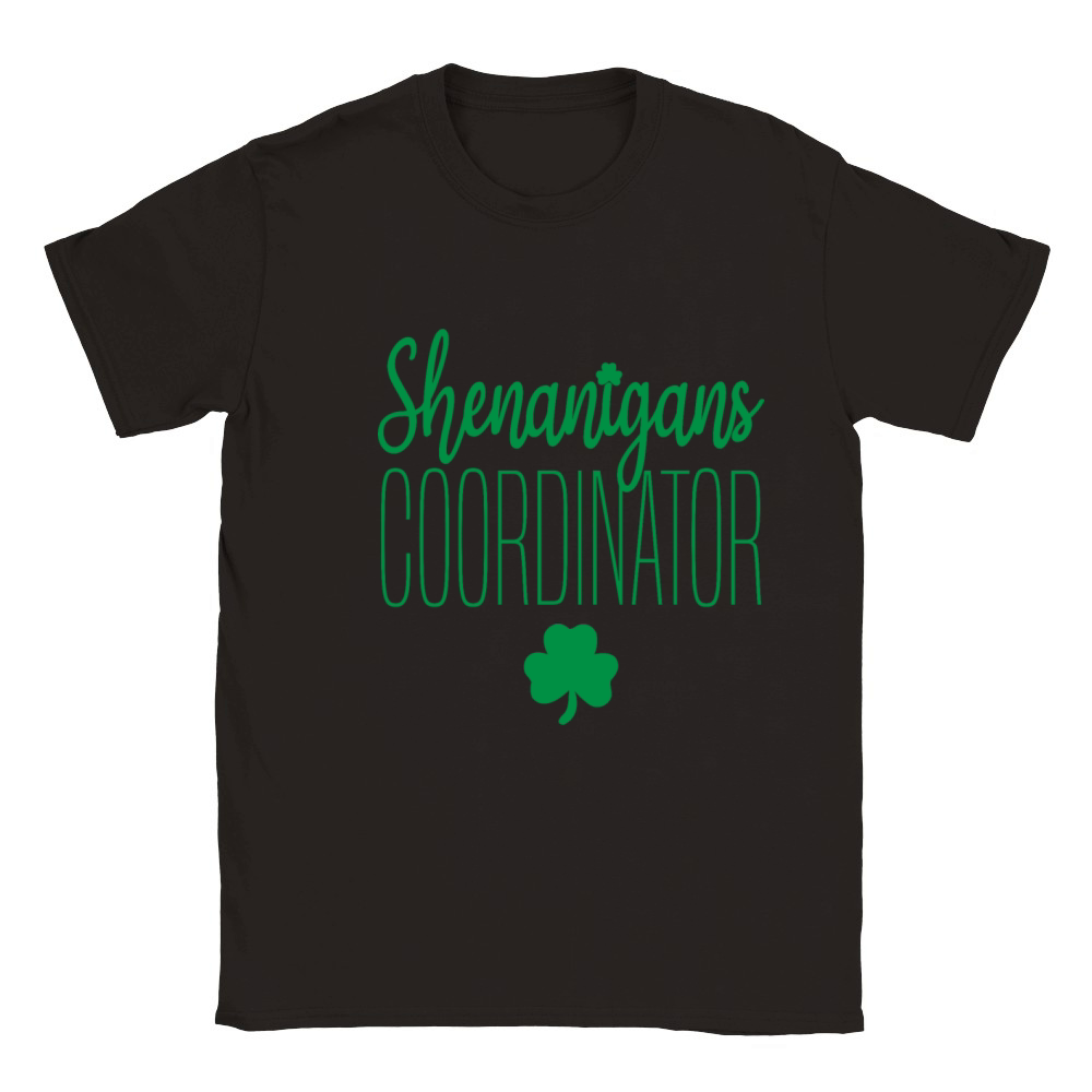 Shenanigans Coordinator Irish Teacher Classic Kids Crewneck T-shirt
