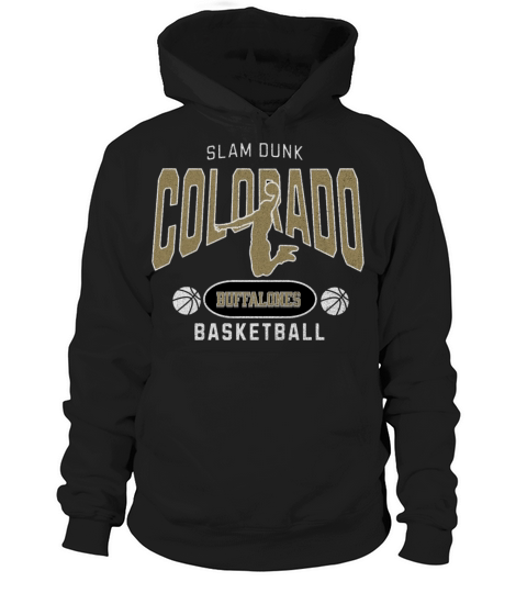 Colorado Buffaloes Slam Dunk Basketball Hoodie Unisex
