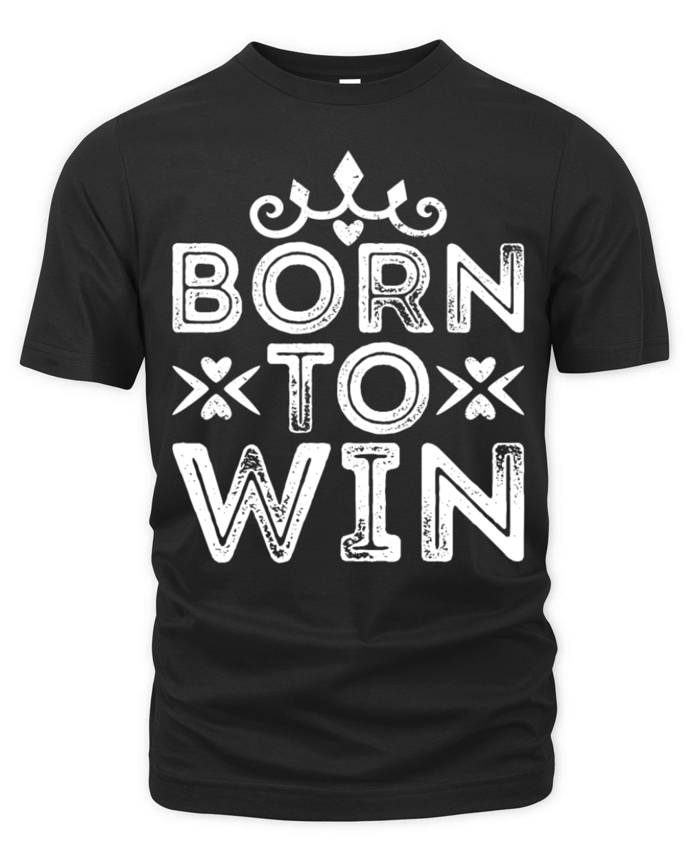 Born To Win - passionate funny Birtday Design Organic Unisex T-shirt