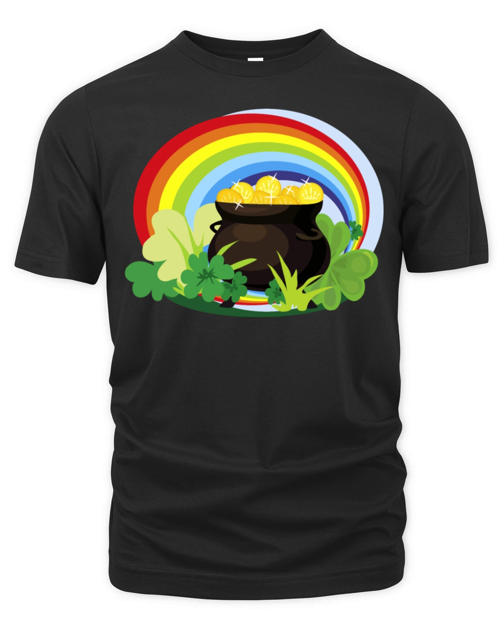 st patricks day pot of gold Organic Unisex T-shirt