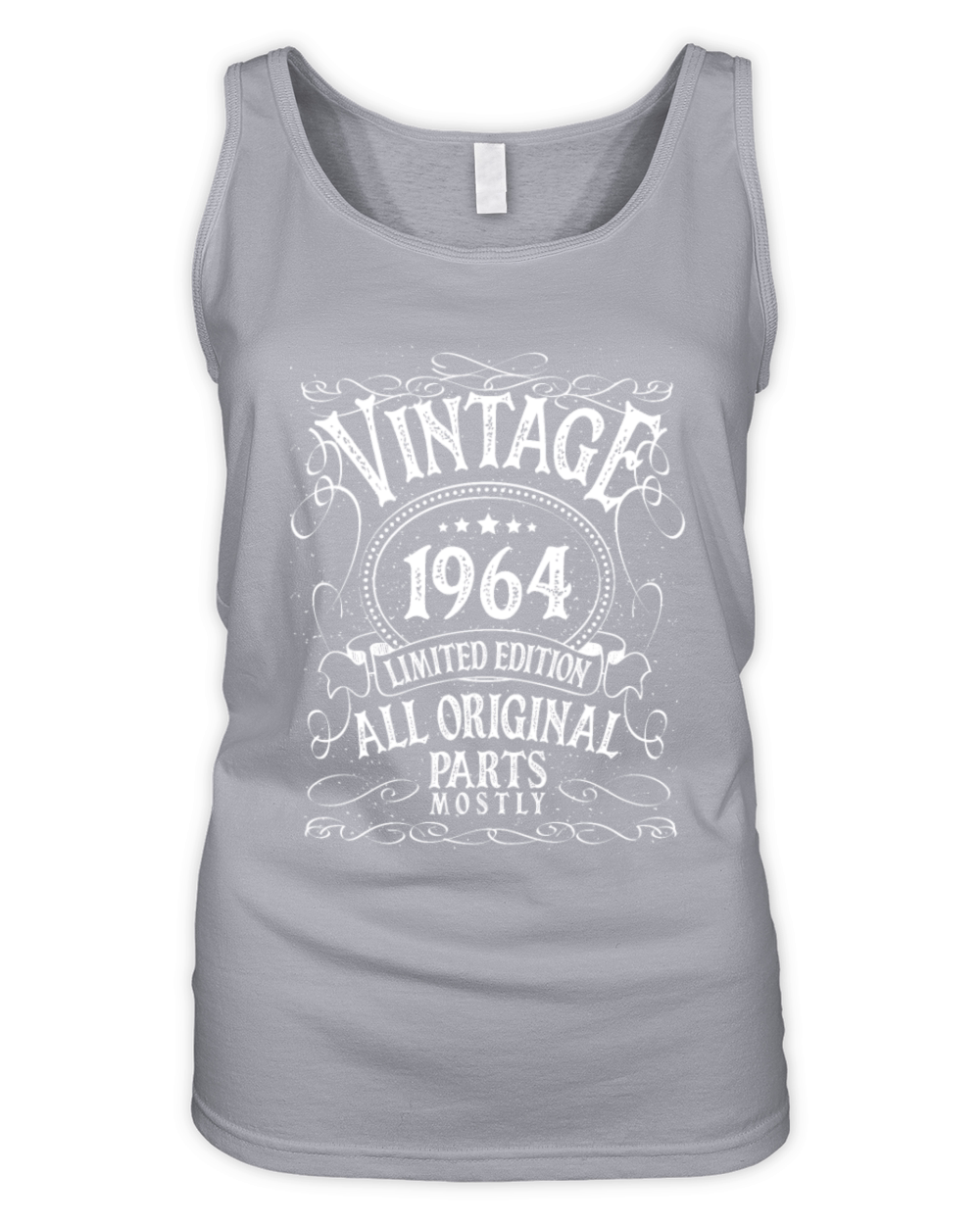 1964 Birthday Vintage Organic Women's Tank Top