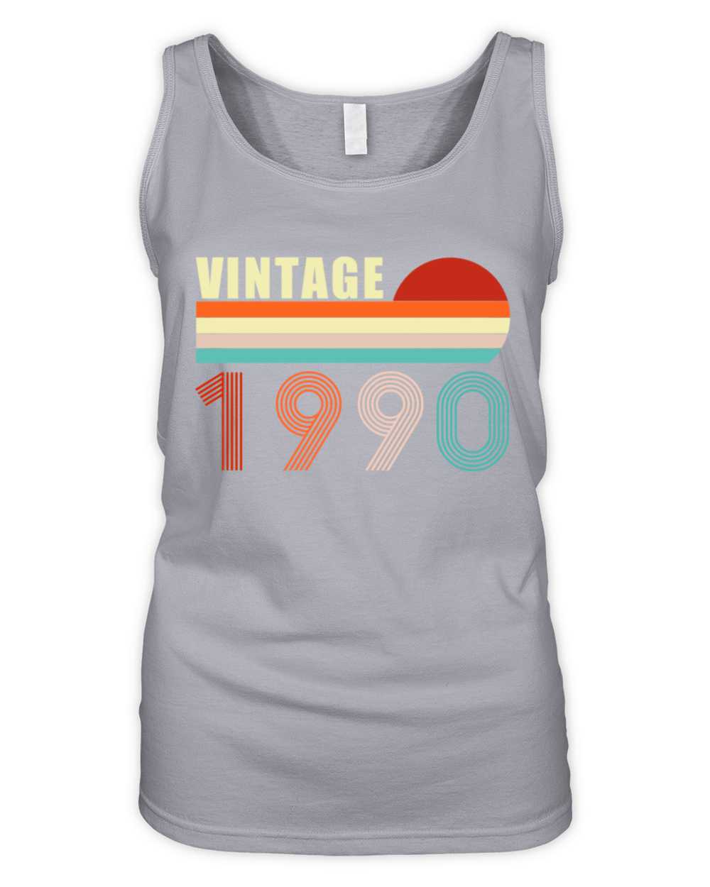 31th Birthday Gift - Vintage 1990 Organic Women's Tank Top