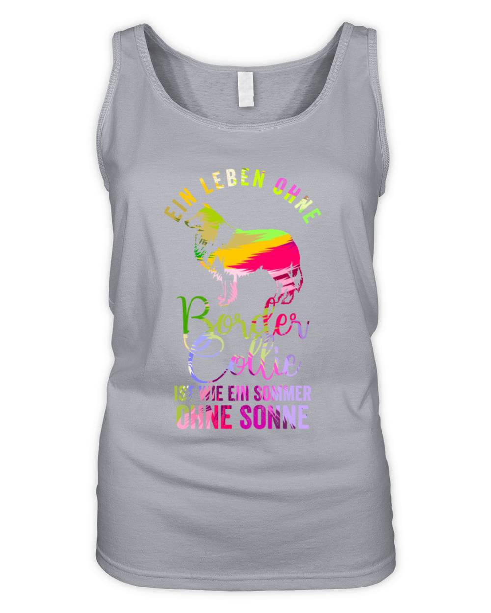 Border Collie Pet Organic Women's Tank Top
