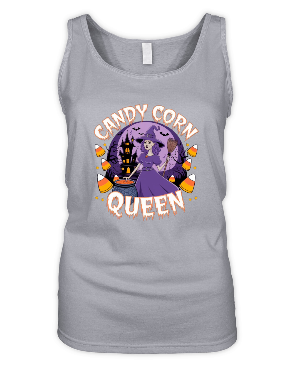 CORN CANDY QUEEN Organic Women's Tank Top
