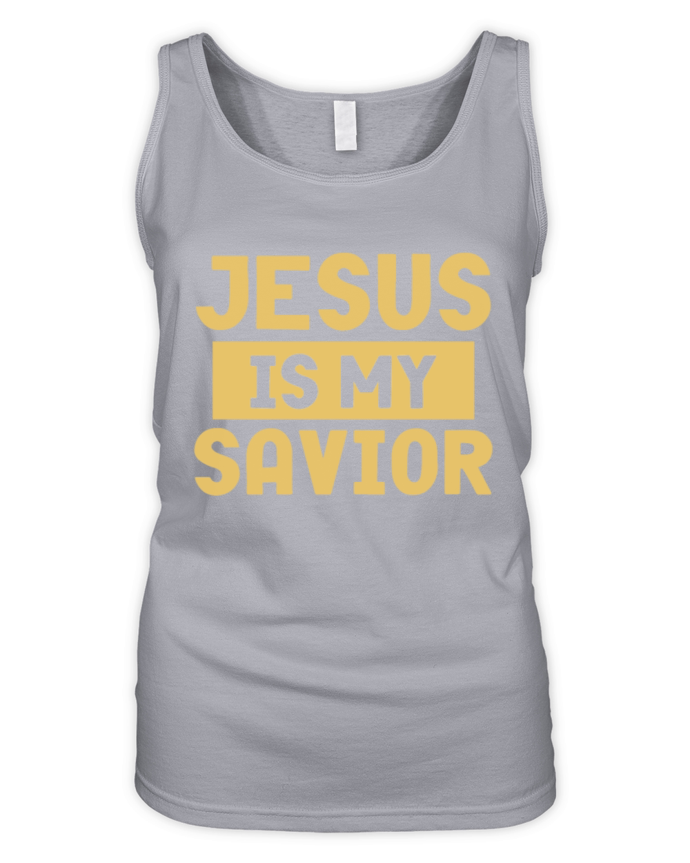 Jesus Is My Savior - Christian Organic Women's Tank Top