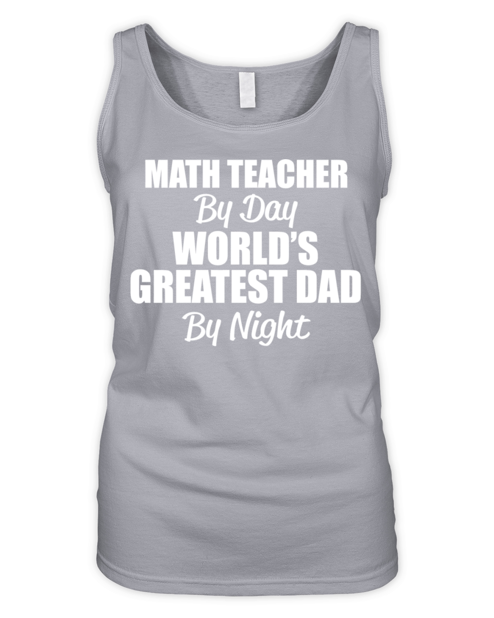 Math teacher - math teacher by day worlds great Organic Women's Tank Top