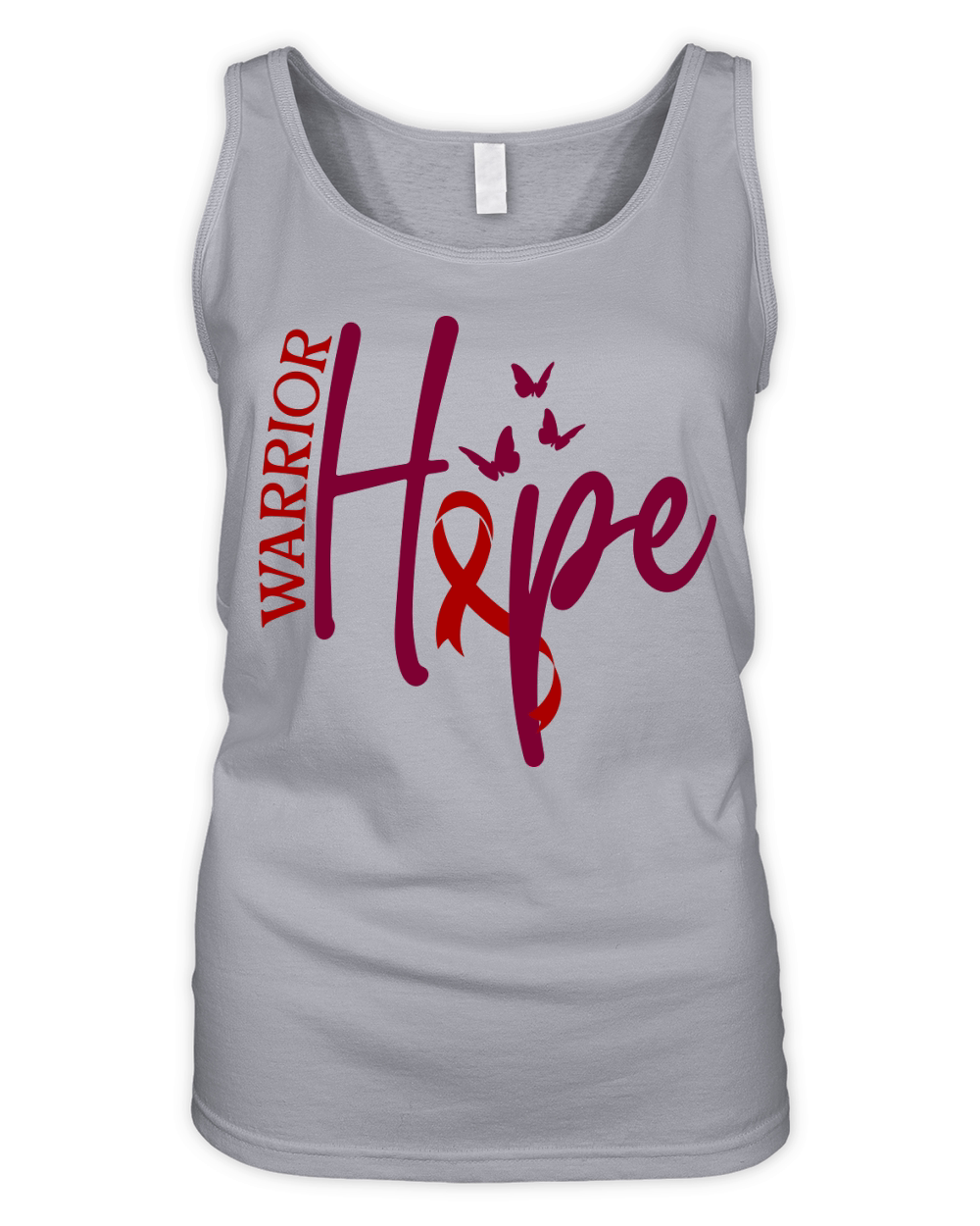 ORAL HEAD NECK CANCER AWARENESS 6 Organic Women's Tank Top