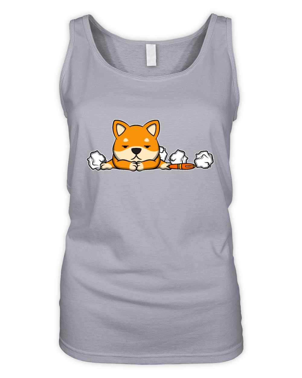 Shiba Inu Dog Lover Office Humor Organic Women's Tank Top