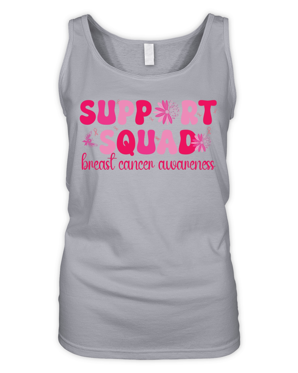 Support squad breast cancer awareness Organic Women's Tank Top
