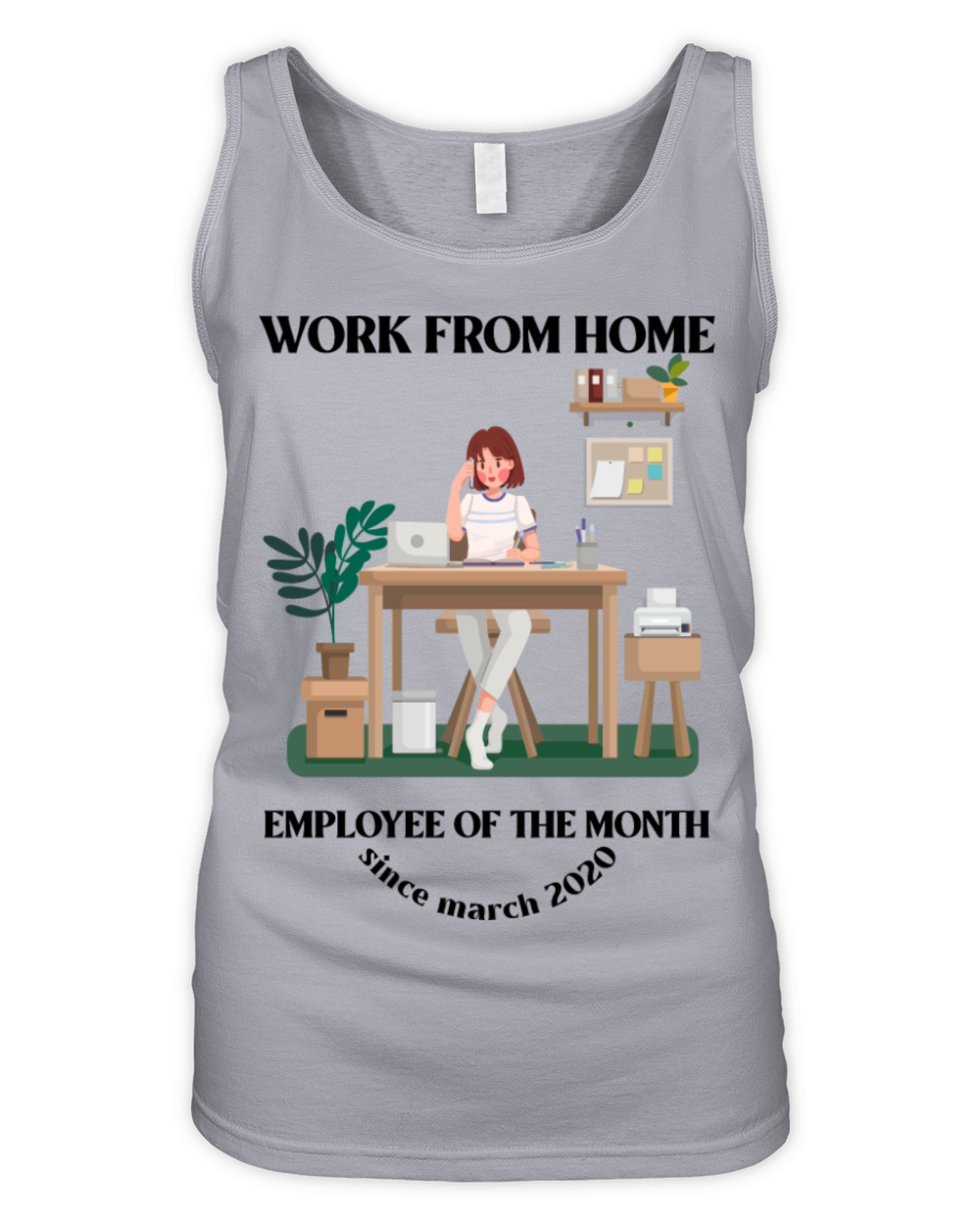 Work From home - Employee of the month Organic Women's Tank Top