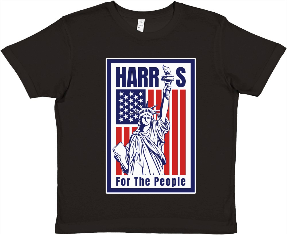 Harris For The People Premium Kids Crewneck T-shirt